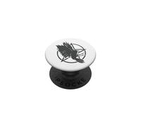 agarrando Cuervo agarrando Pájaro Cuervo PopSockets PopGrip Adhesivo