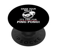 Agárrate Las Pelotas llegó la Hora del Ping Pong PopSockets PopGrip Adhesivo