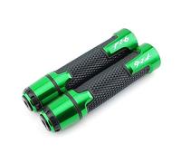 Agarre 1 Par Para Yamaha FZ6R FZ6S FZ6N FZ6 Fazer FZ 6 R S N 7/8 "22mm Empuñaduras De Mano Para Manillar De Motocicleta Accesorios De Tapa De Enchufe cubierta del manillar(Green)