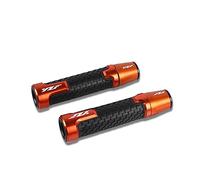 Agarre 7/8 ''22mm Accesorios De Motocicleta Empuñadura De Manillar Empuñadura Para Yamaha YZF R1 R3 R6 R15 R25 R125 YZFR1 / R1M / R1S cubierta del manillar(Orange)