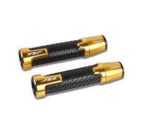 Agarre 7/8 ''22mm Accesorios De Motocicleta Empuñadura De Manillar Empuñadura Para Yamaha YZF R1 R3 R6 R15 R25 R125 YZFR1 / R1M / R1S cubierta del manillar(Gold)
