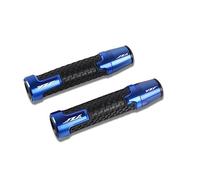 Agarre 7/8 ''22mm Accesorios De Motocicleta Empuñadura De Manillar Empuñadura Para Yamaha YZF R1 R3 R6 R15 R25 R125 YZFR1 / R1M / R1S cubierta del manillar(Blue)