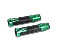 Agarre 7/8 ''22mm Accesorios De Motocicleta Empuñadura De Manillar Empuñadura Para Yamaha YZF R1 R3 R6 R15 R25 R125 YZFR1 / R1M / R1S cubierta del manillar(Green)