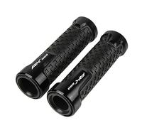 Agarre Accesorios Para Motocicleta 7/8 "22mm CNC Antideslizante Manillar Manillar Barra Final Manillar Para KYMCO AK550 AK 550 ABS 2017-2019 cubierta del manillar(Black)