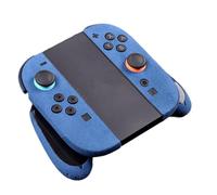 Agarre antideslizante de gamuza para Switch 2 para controladores Joy-Con, adhesivo de ajuste de precisión que absorbe el sudor con control mejorado y extracción sin residuos para accesorios de juego