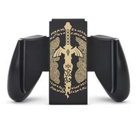 Agarre cómodo Joy-Con de PowerA para Nintendo Switch - Master Sword deteriorada