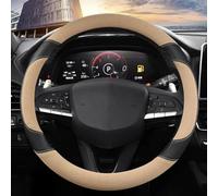 Agarre cómodo Protector De Cuero Vaca para Volante Coche Embellecedor Antideslizante para Cadillac CT4 CT5 XT4 CT6 XT6 ATS SRX XTS CTS EXT XT5(C)