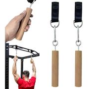 Agarre de accesorios para barra de dominadas, bola de dominadas | Accesorio de entrenamiento Puños de sujeción Escalada en roca | Mango multiusos y portátil para escalada en roca, asas para dedos, bíc