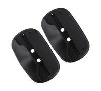 Agarre de base de mouse para Switch 2 asas izquierda y derecha, accesorio de juego ligero y portátil diseñado para transformar controladores en dispositivos de mouse (negro)