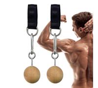 Agarre de bola de barra de dominadas, agarre de sujeción para entrenador de fuerza de escalada en roca, mango multiusos que no se agrieta para bíceps y espalda de dedo