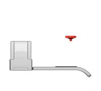 Agarre de cámara para Fujifilm X-E5, soporte de mano para cámara Fuji XE5 sin espejo, soporte ergonómico de metal para accesorios de fotografía Fujifilm (plata)