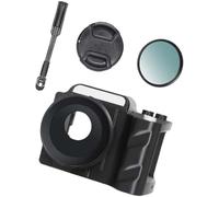 Agarre de cámara sin esfuerzo con mecanismo de visualización durante el uso, botón giratorio de obturador, agarre rápido para fotos