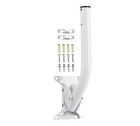 Agarre de indicación flexible impermeable para estación de aumento WiFi al aire libre, estación meteorológica y receptor de satélite, brazo J modificable, soporte receptor exterior