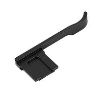 Agarre de Reposapiés de Aleación de Aluminio, Cómodo y Estable, Empuñadura de Mano con Reposapiés para Pulgar hacia Arriba para Cámara GR III X GRIII GR3 GR3X (Black)