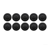 Agarre de silicona para Nintendo Switch Joy Con 10 piezas diseñado para un rendimiento óptimo de juego (negro)