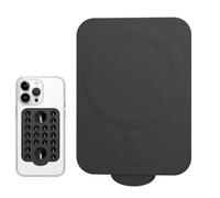 Agarre de succión para teléfono, soporte adhesivo de silicona para teléfono celular, agarre magnético para puerta, pared, ventana, espejo, vlogging, grabación, filmación, viajes, baño al aire libre