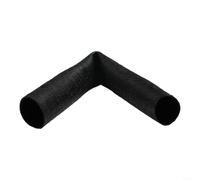 Agarre de taco de billar, agarre de goma, funda de silicona antideslizante con textura elástica para protección contra el sudor en juegos de piscina y partidos de billar (negro)