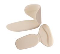 Agarre de talón para zapatos, dos piezas suaves autoadhesivas que absorben los golpes, almohadillas amortiguadoras | Adecuado para zapatillas deportivas, planas, botas, detiene el deslizamiento y las