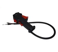 Agarre del acelerador compatible con desbrozadora Fuxtec Nemaxx Texas Zipper Parkside vidaXL