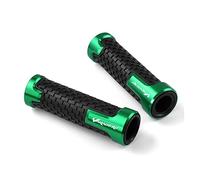 Agarre Empuñadura Antideslizante Para Manillar De Motocicleta cubierta del manillar(Green)