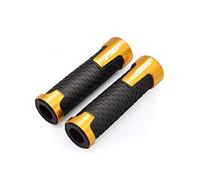 Agarre Empuñadura De Manillar De Carreras YZF Para Motocicleta, Empuñadura De Goma Suave De Aluminio Para Yamaha R1 R3 R6 R125 R6S R25 600R cubierta del manillar(Gold)