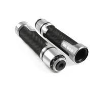 Agarre Empuñaduras De Manillar Para Motocicleta Para Suzuki V-strom DL650 DL1000 Vstorm DL 650 DL650, Extremos, Pesas, Tapón De Agarre cubierta del manillar(Silver)
