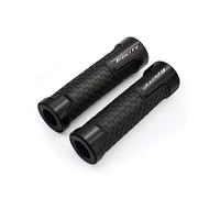 Agarre Empuñaduras De Motocicleta Universal Antideslizante Manillar Empuñadura Comodidad Para Yamaha Tricity 300 125 155 2021 2022 cubierta del manillar(Black)