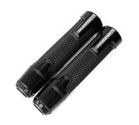 Agarre Empuñaduras Universales Para Manillar De Motocicleta De 7/8 ", Empuñadura De Gel De Goma CNC Para Kymco Xciting 200 300 400 500, Accesorios cubierta del manillar(Black)
