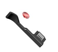 Agarre ergonómico de aleación para el pulgar, diseño para cámara con acolchado de silicona para cámara, zapata caliente de aleación de aluminio