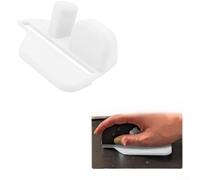 Agarre ergonómico de modo mouse para Switch 2 y para Joy-Con 2, adaptador de mango de extensión cómodo, para material PLA, diseño compacto y portátil para extendido (blanco)