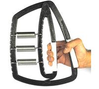 Agarre fortalecedor de brazos con 3 muelles, resistencia ajustable, rango de 0 a 159 kg, excelente herramienta para aumentar la fuerza de las manos, dedos y antebrazos, recomendado para deportistas, amantes del deporte como el tenis, golf, escaladores, etc. Músicos y personas que necesitan recuperarse de lesiones como tendinitis, artritis o codo de tenista, para uso intenso y mayor durabilidad
