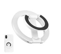 Agarre giratorio para teléfono: soporte de anillo de dedo, soporte universal para móvil, soporte ajustable para dispositivo, respaldo adhesivo fuerte, construcción compacta y duradera, colocación en