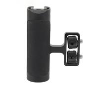 Agarre Lateral para Jaula de Cámara, Mango Curvo Antideslizante, Aluminio y Silicona - Comodidad y Estabilidad, Montaje Frío y Tornillo 1/4", Uso Izquierdo o Derecho