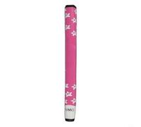 Agarre ligero de silicona para putter de golf con partículas antideslizantes, espuma EVA que absorbe los golpes para un mejor control, 11.2 pulgadas tamaño mediano/pequeño (rosa-S)