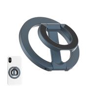 Agarre magnético para teléfono, soporte de de dos caras, soporte ajustable de 2.24 x 2.20 pulgadas con construcción duradera, soporte para teléfono celular, accesorio de dispositivo con diseño