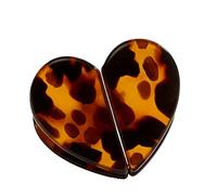Agarre para cabello con estilo Diseño de amor Funcional Eliminación rápida Vida ocupada Comodidad Pinza para cabello Piel sensible Bordes redondeados Seguro Uso prolongado Fácil uso