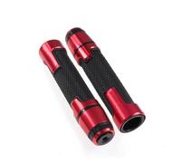 Agarre Para CBR400RR Nc29 Nc23 CBR400 7/8 ''22mm Perillas De Motocicleta Antideslizante Scooter Mango Extremos Empuñaduras Barra Manillar De Mano cubierta del manillar(Red)