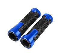 Agarre Para Manillar De Motocicleta Para YAMAHA YZFR1/R15/R25/R3/R6, Empuñadura De PVC CNC, Empuñadura De Gel De Goma, Manillar De Motocross cubierta del manillar(Blue)