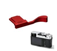 Agarre para pulgar compatible con Fujifilm 100VI/X100V/X100F, soporte ergonómico para dedos de zapata caliente, mango de aleación de aluminio estable para cámara X-E4 X-E3, accesorio de fotografía de