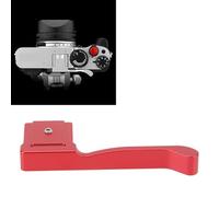 Agarre para Pulgar hacia Arriba para Fuji X 100V y X 100VI, Mango de Aleación de Aluminio, Reposapiés para Pulgar, Soporte para Pulgar con Zapata Caliente para una Sujeción (Rojo)