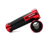 Agarre Para Shadow VT 400 600 750 1100 VT400 VT600 13 Accesorios De Motocicleta 7/8 ''22MM CNC Manillar Empuñaduras Manillar cubierta del manillar(Red)