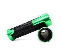 Agarre Para Shadow VT 400 600 750 1100 VT400 VT600 13 Accesorios De Motocicleta 7/8 ''22MM CNC Manillar Empuñaduras Manillar cubierta del manillar(Green)