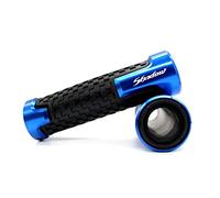 Agarre Para Shadow VT 400 600 750 1100 VT400 VT600 13 Accesorios De Motocicleta 7/8 ''22MM CNC Manillar Empuñaduras Manillar cubierta del manillar(Blue)