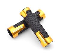 Agarre Para SUZUKI BURGMAN 650 400 125 200 AN650 AN400 AN125 AN200 Motocicleta 7/8 ''22mm Manillar Scooter Empuñaduras Manillar cubierta del manillar(Gold)