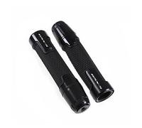 Agarre Para SUZUKI GSX-S GSXS 125 150 750 1000 1000F Motocicleta 7/8 "22mm Empuñaduras De Manillar Extremos Tapas De Manillar Tapones De Barra De Mano cubierta del manillar(Black)