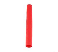 Agarre para taco de billar, agarre de goma, funda de silicona antideslizante con textura elástica para protección contra el sudor en juegos de piscina y partidos de billar (rojo)