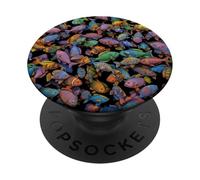 Agarre para teléfono Deep Sea Dive Ocean - Soporte de estilo superior intercambiable PopSockets PopGrip Adhesivo