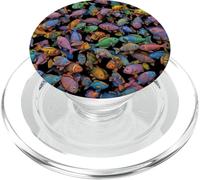 Agarre para teléfono Deep Sea Dive Ocean - Soporte de estilo superior intercambiable PopSockets PopGrip para MagSafe