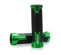 Agarre Para VTX1300 VTX 1300 RETRO 2003-2010 VTX1300C VTX1300CX 2009-2019 Manillar De Motocicleta Empuñadura De Barra De Mano cubierta del manillar(Green)