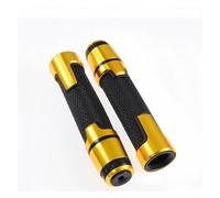 Agarre Para Yamaha FZR600R 1989-1999 FZR600 Motocicleta 7/8 "22mm Antideslizante Manillar Puños Extremos Tapas De Manillar Tapones De Barra De Mano cubierta del manillar(Gold1)